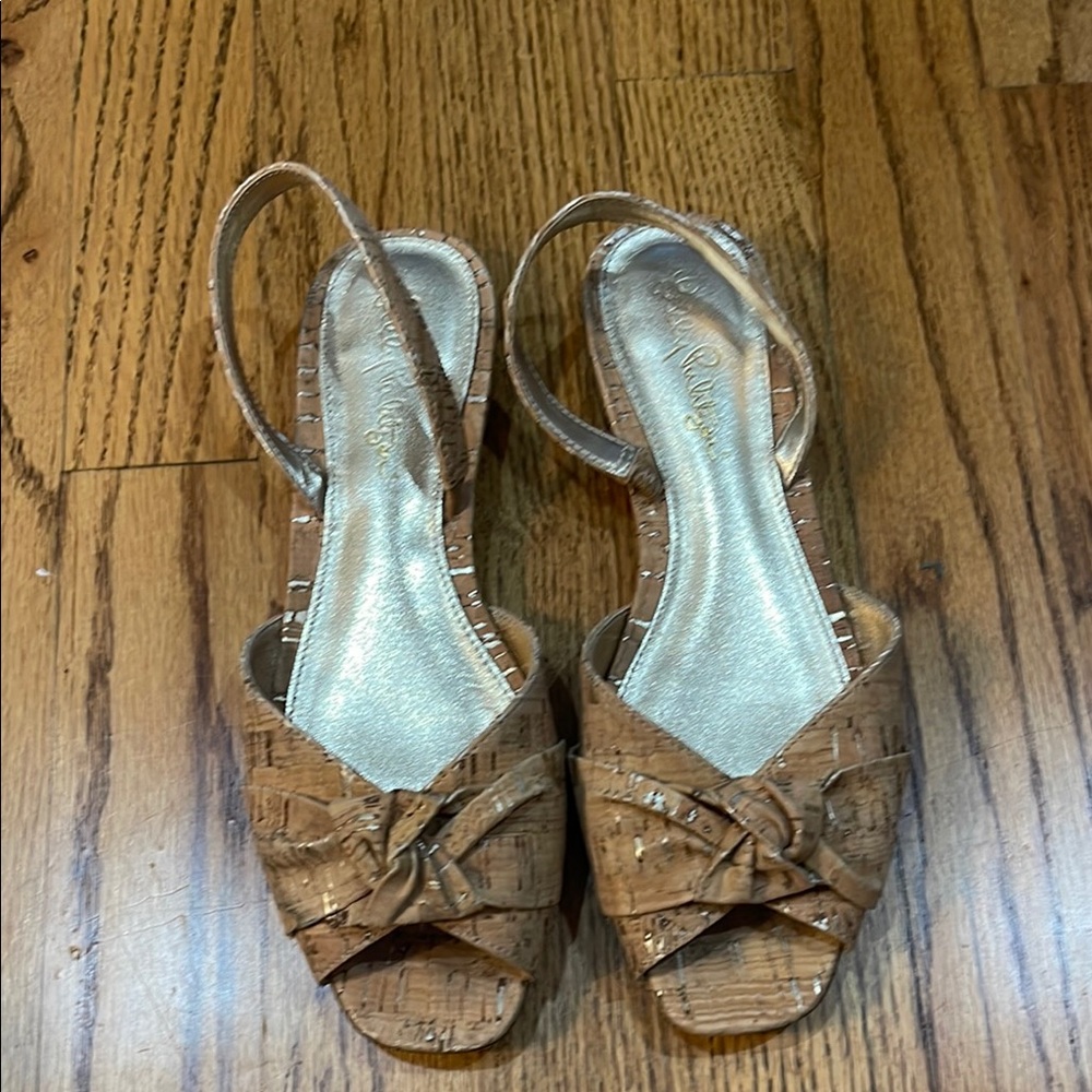 Lilly Pulitzer flats size 6 EUC